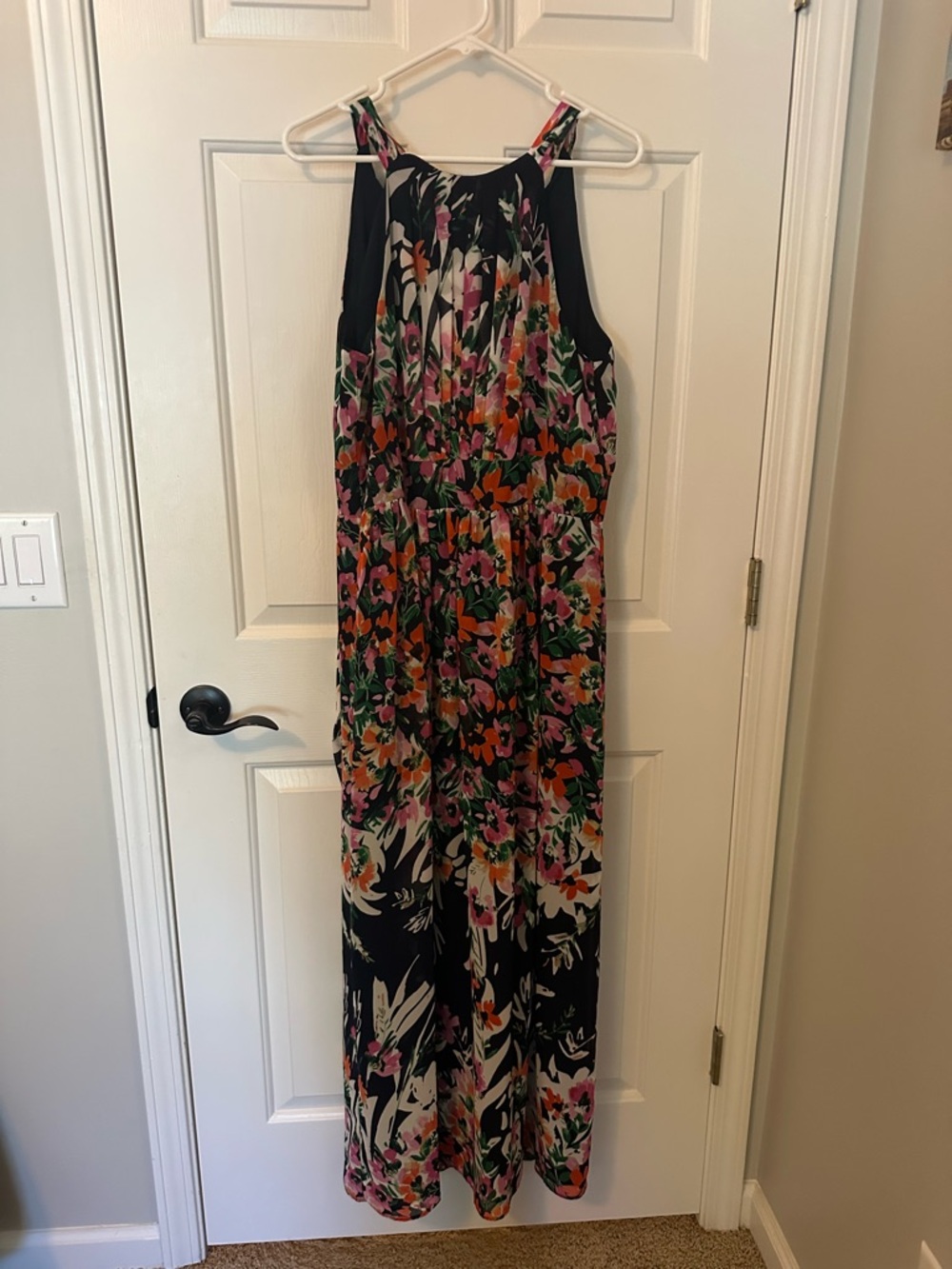Eliza J Navy Dress - Classic floral and Navy